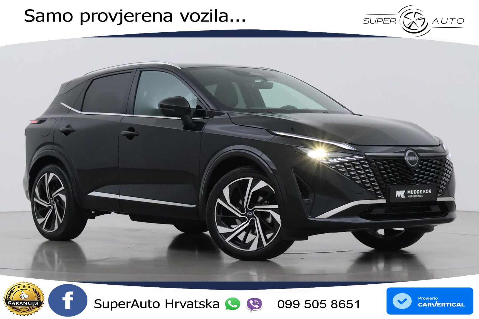 Nissan Qashqai 1.3 DIG-T (158 KS) Xtronic Tekna ACC+HEAD+GR SJED+360+PANO