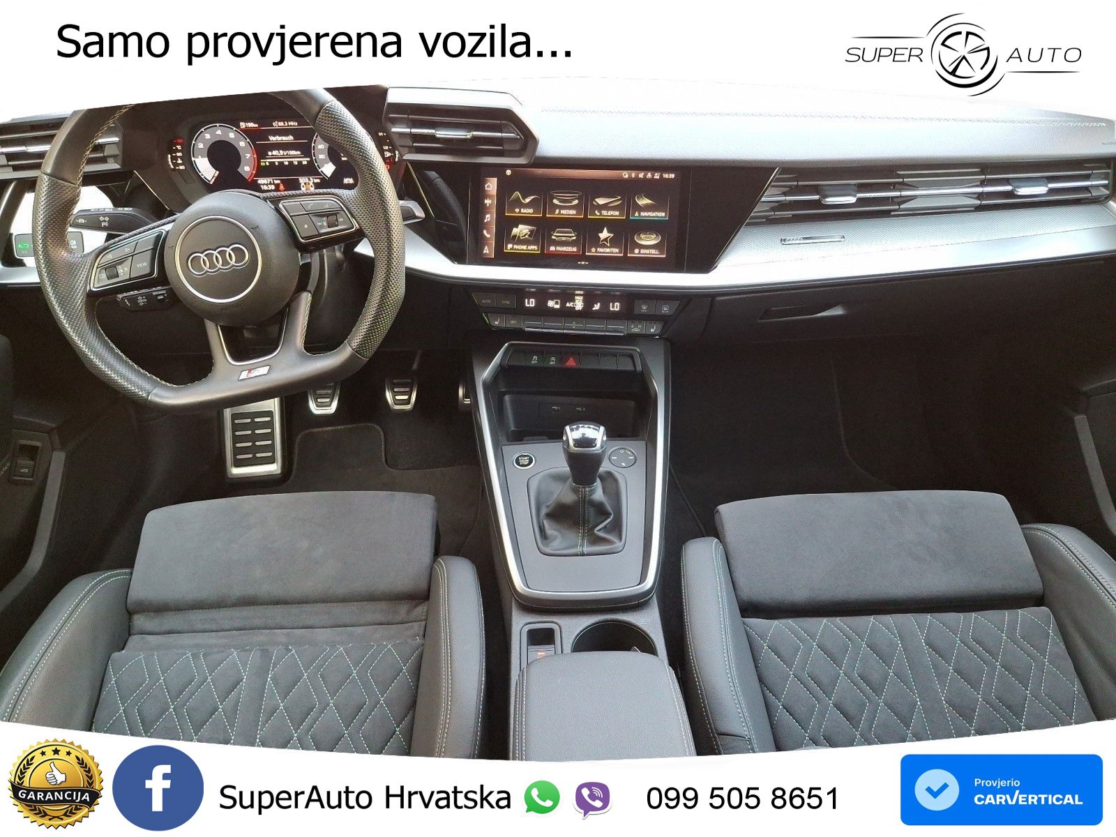 Audi A3 35 TFSI (150 KS) S line