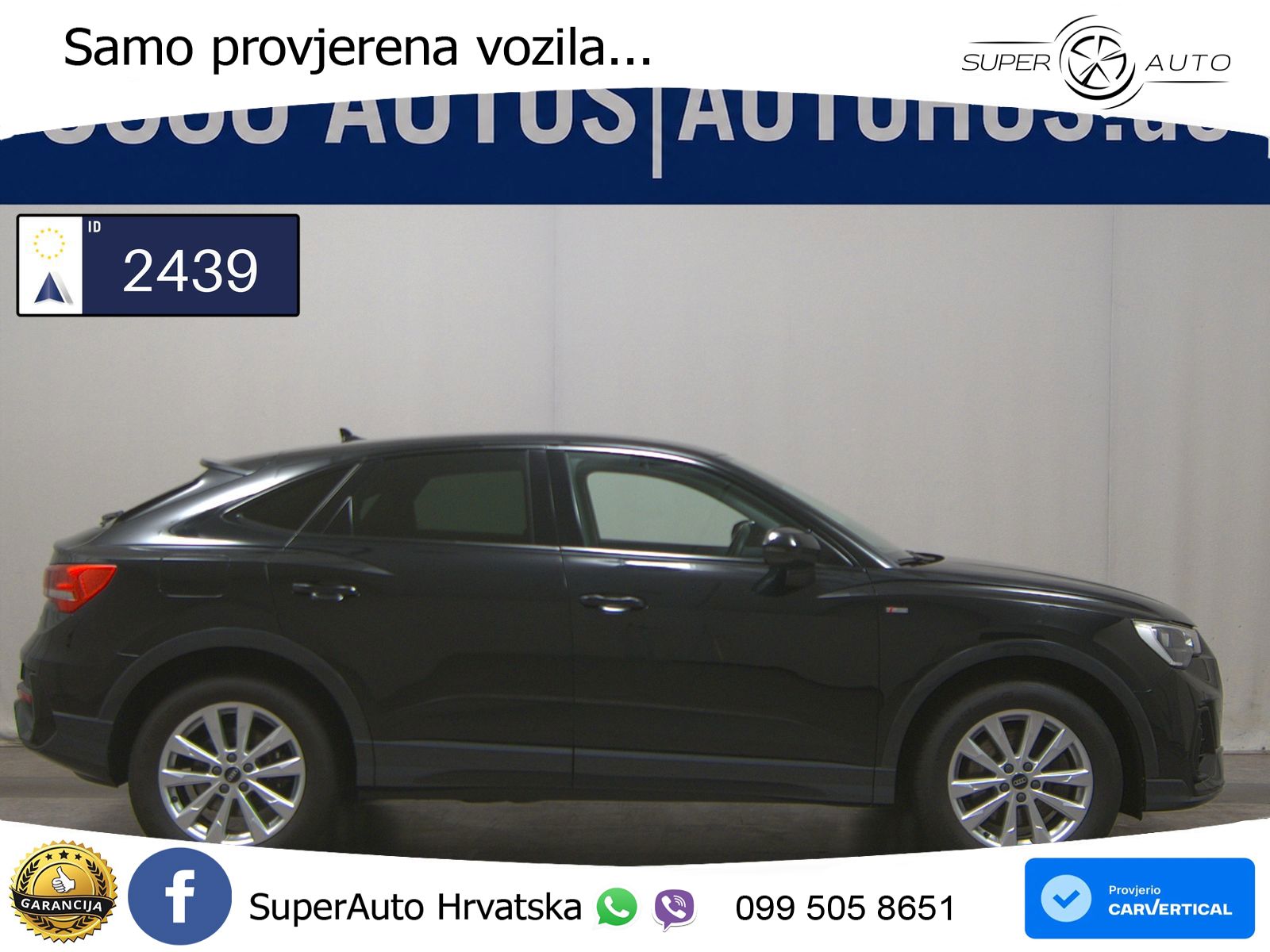 Audi Q3 Sportback 40 TDI (200 KS) quattro S tronic S line LED+GR SJED+ACC