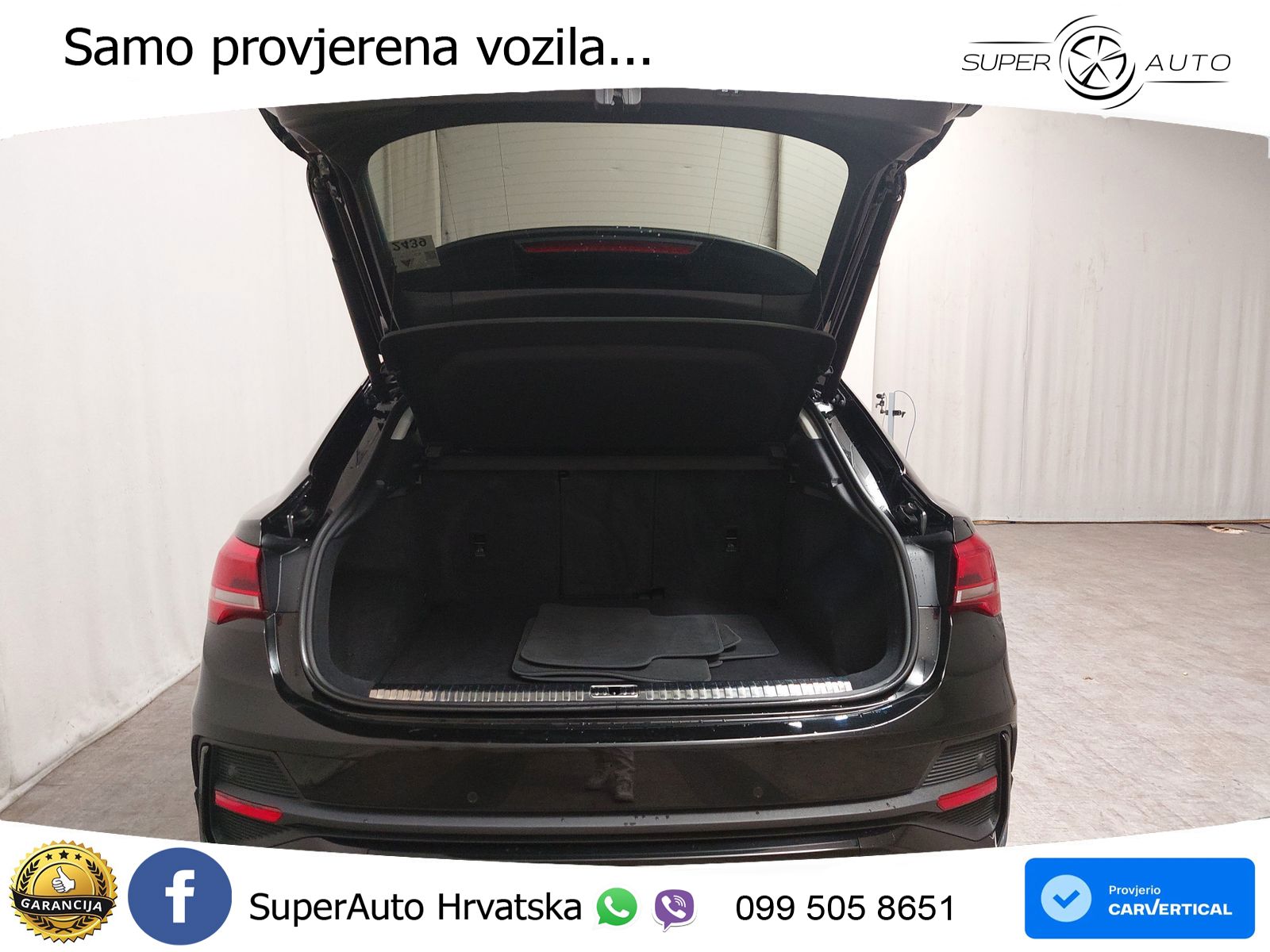 Audi Q3 Sportback 40 TDI (200 KS) quattro S tronic S line LED+GR SJED+ACC