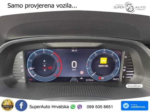 Škoda Octavia Combi 2.0 TDI (150 KS) DSG LED+GR SJED+ACC