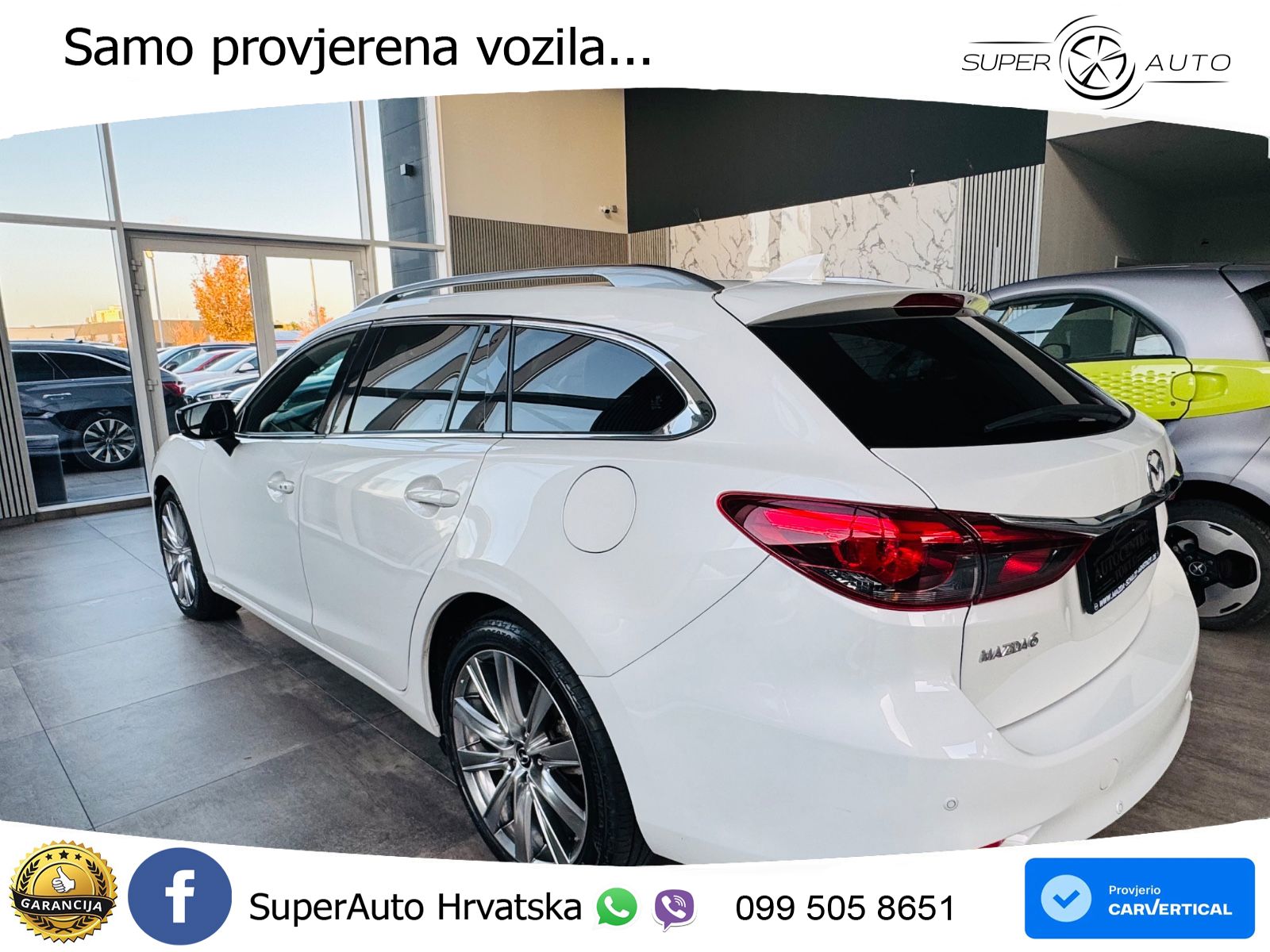Mazda 6 Sport Combi 2.5 SKYACTIV-G (194 KS) SKYACTIV-Drive LED+GR SJED+ACC