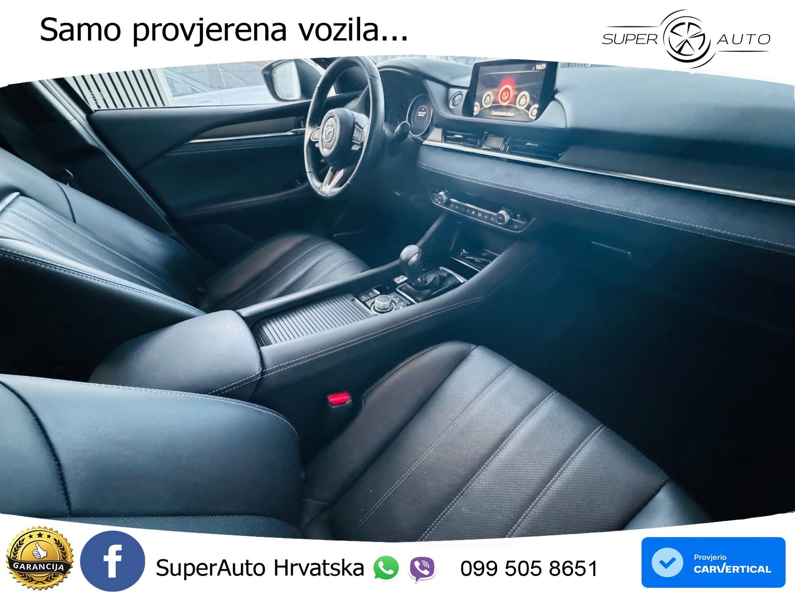 Mazda 6 Sport Combi 2.5 SKYACTIV-G (194 KS) SKYACTIV-Drive LED+GR SJED+ACC