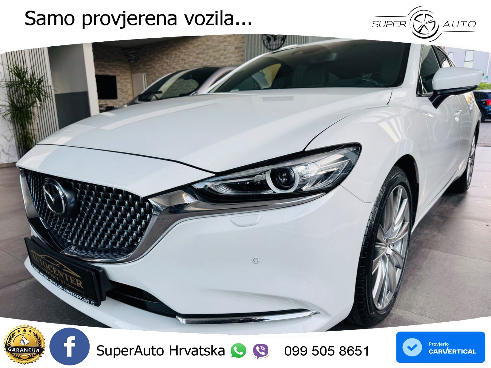 Mazda 6 Sport Combi 2.5 SKYACTIV-G (194 KS) SKYACTIV-Drive LED+GR SJED+ACC