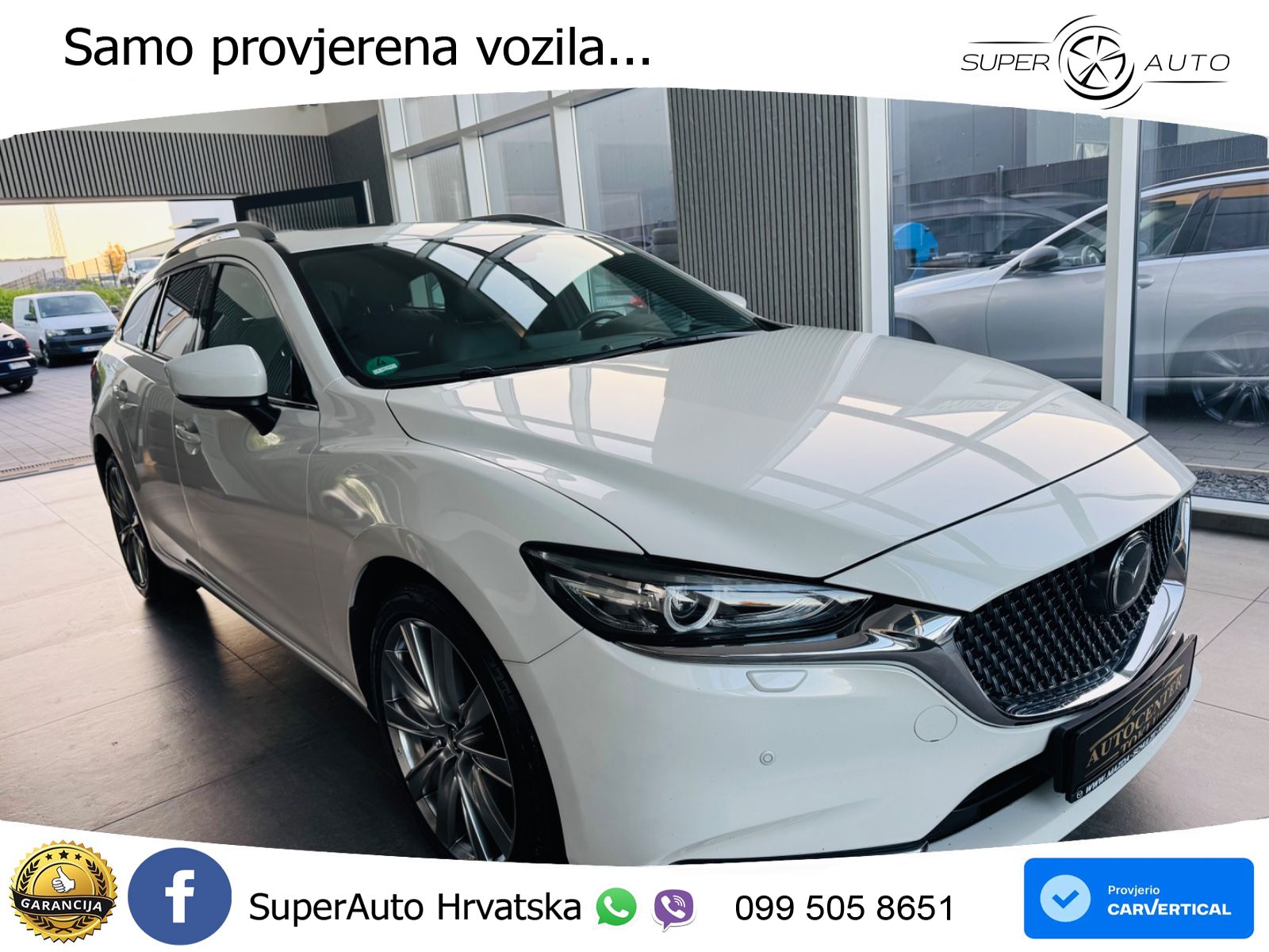 Mazda 6 Sport Combi 2.5 SKYACTIV-G (194 KS) SKYACTIV-Drive LED+GR SJED+ACC