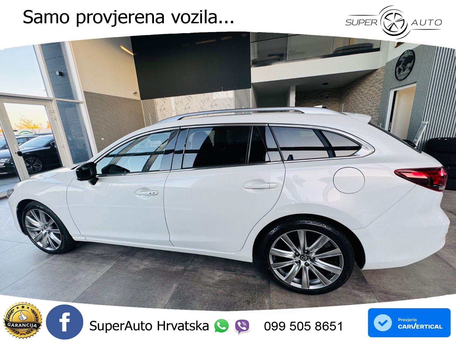 Mazda 6 Sport Combi 2.5 SKYACTIV-G (194 KS) SKYACTIV-Drive LED+GR SJED+ACC