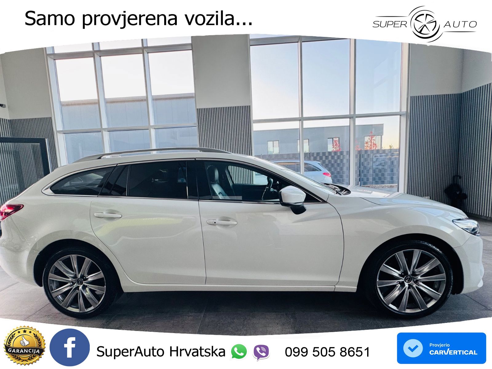 Mazda 6 Sport Combi 2.5 SKYACTIV-G (194 KS) SKYACTIV-Drive LED+GR SJED+ACC