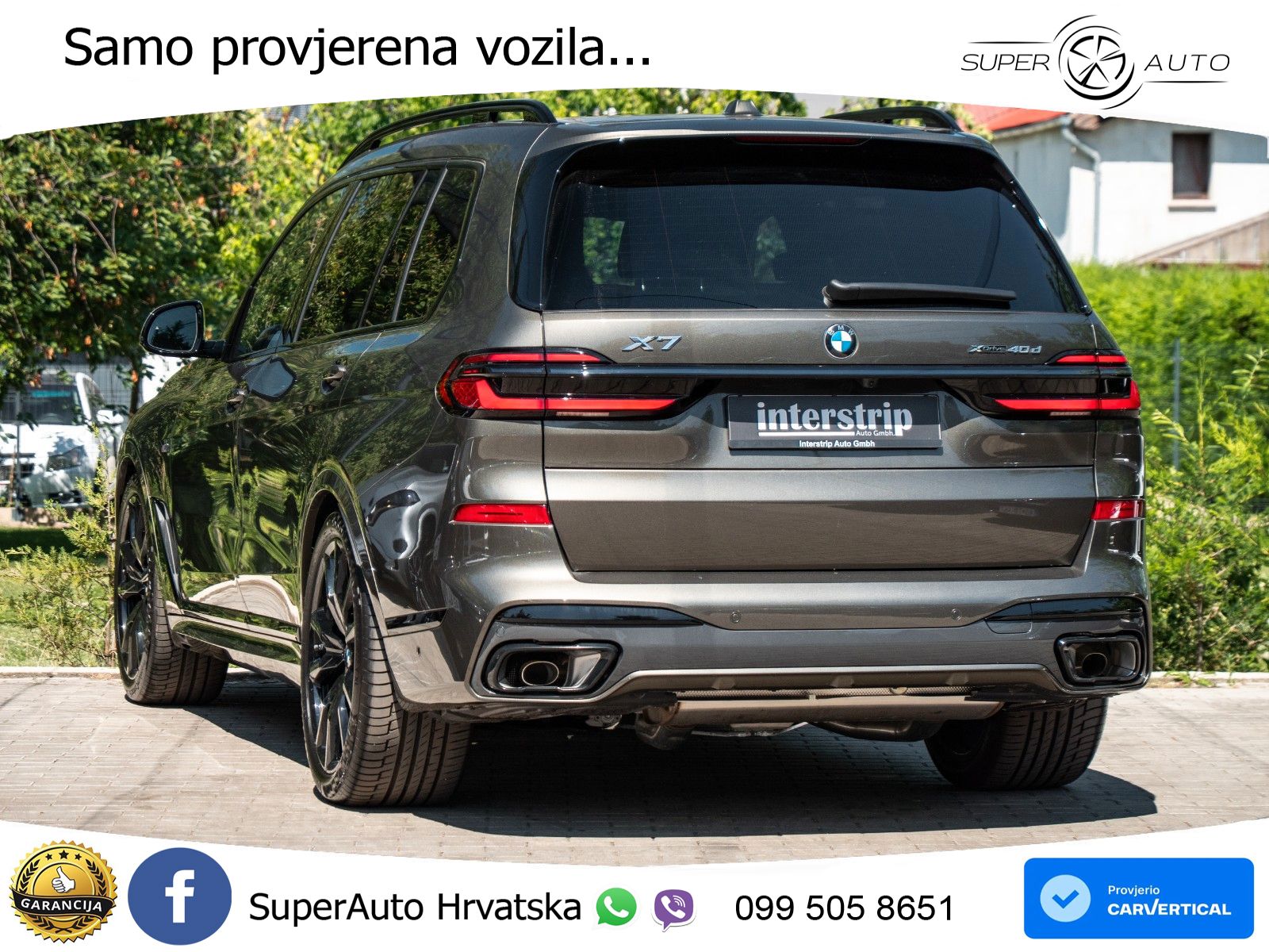 BMW X7 40d (352 KS) xDrive Steptronic M Sport LED+GR SJED+ACC