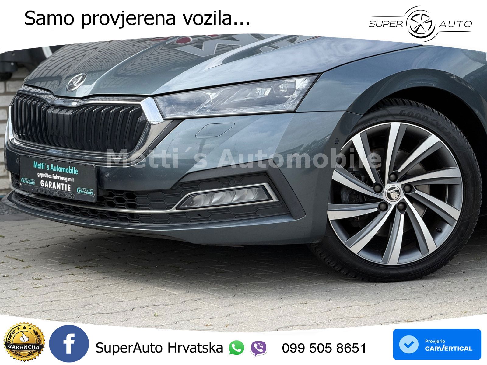 Škoda Octavia Combi 2.0 TDI (150 KS) DSG LED+GR SJED+ACC