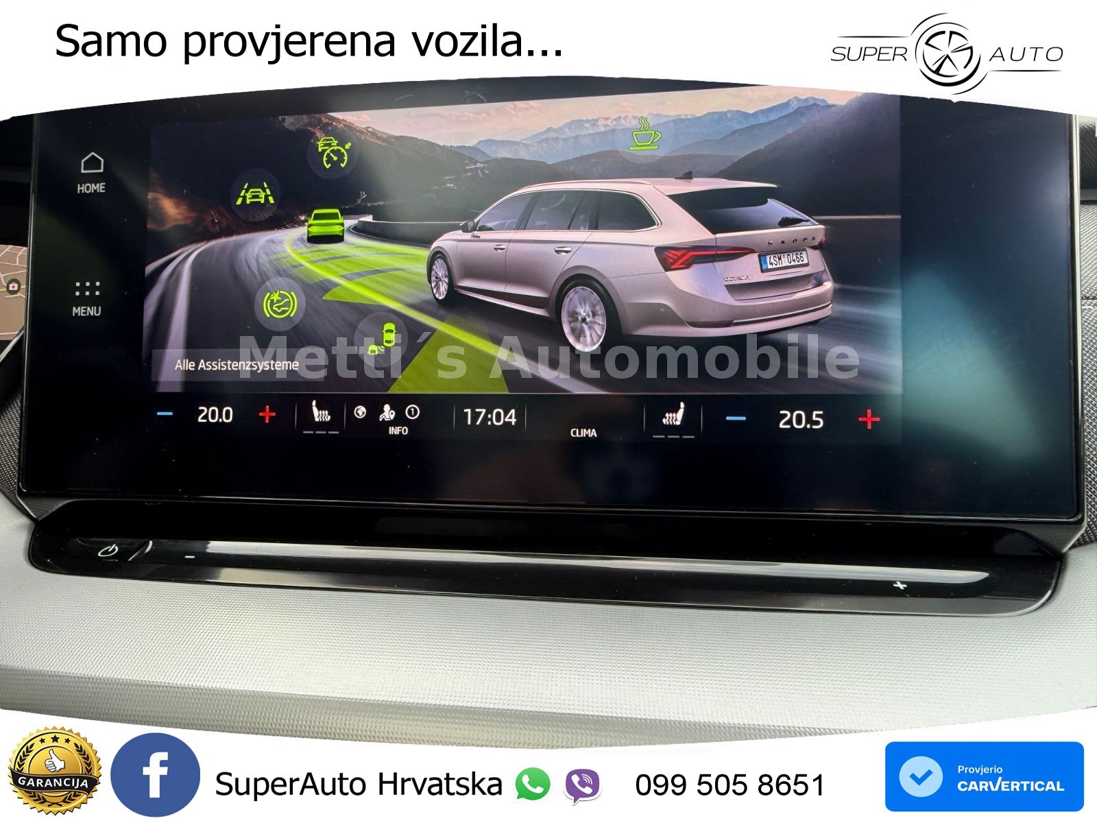 Škoda Octavia Combi 2.0 TDI (150 KS) DSG LED+GR SJED+ACC