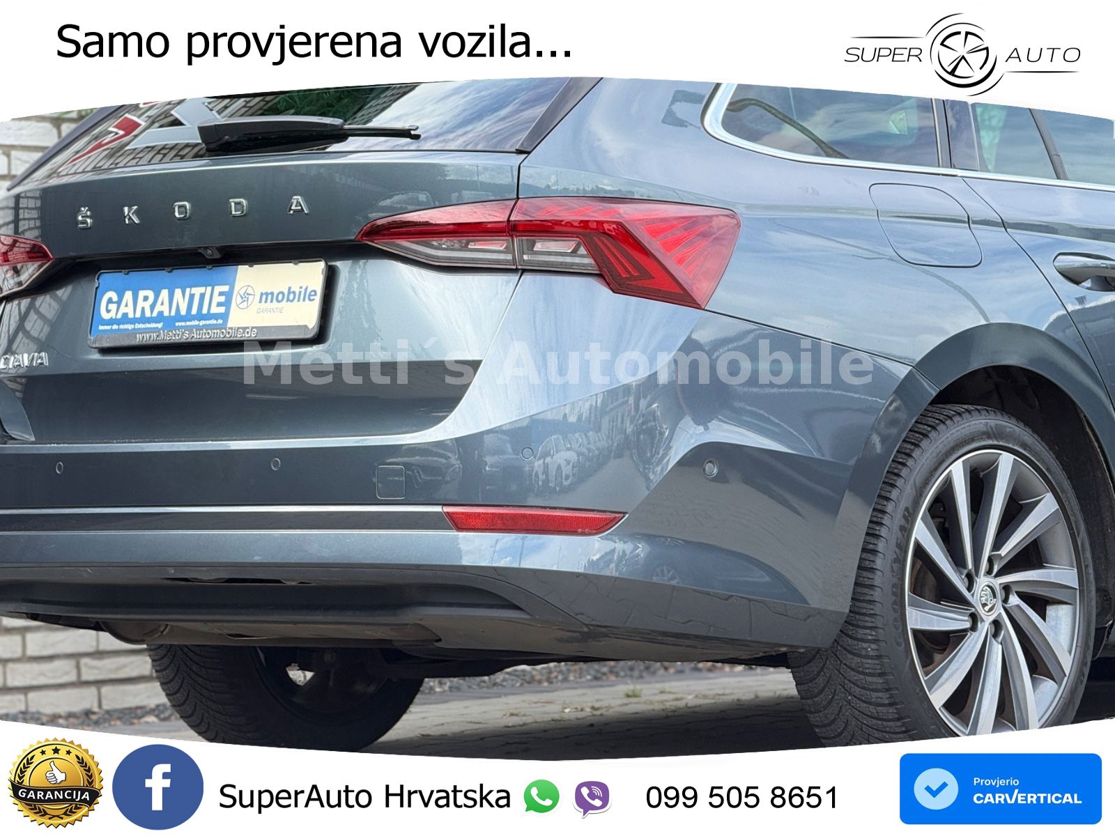 Škoda Octavia Combi 2.0 TDI (150 KS) DSG LED+GR SJED+ACC