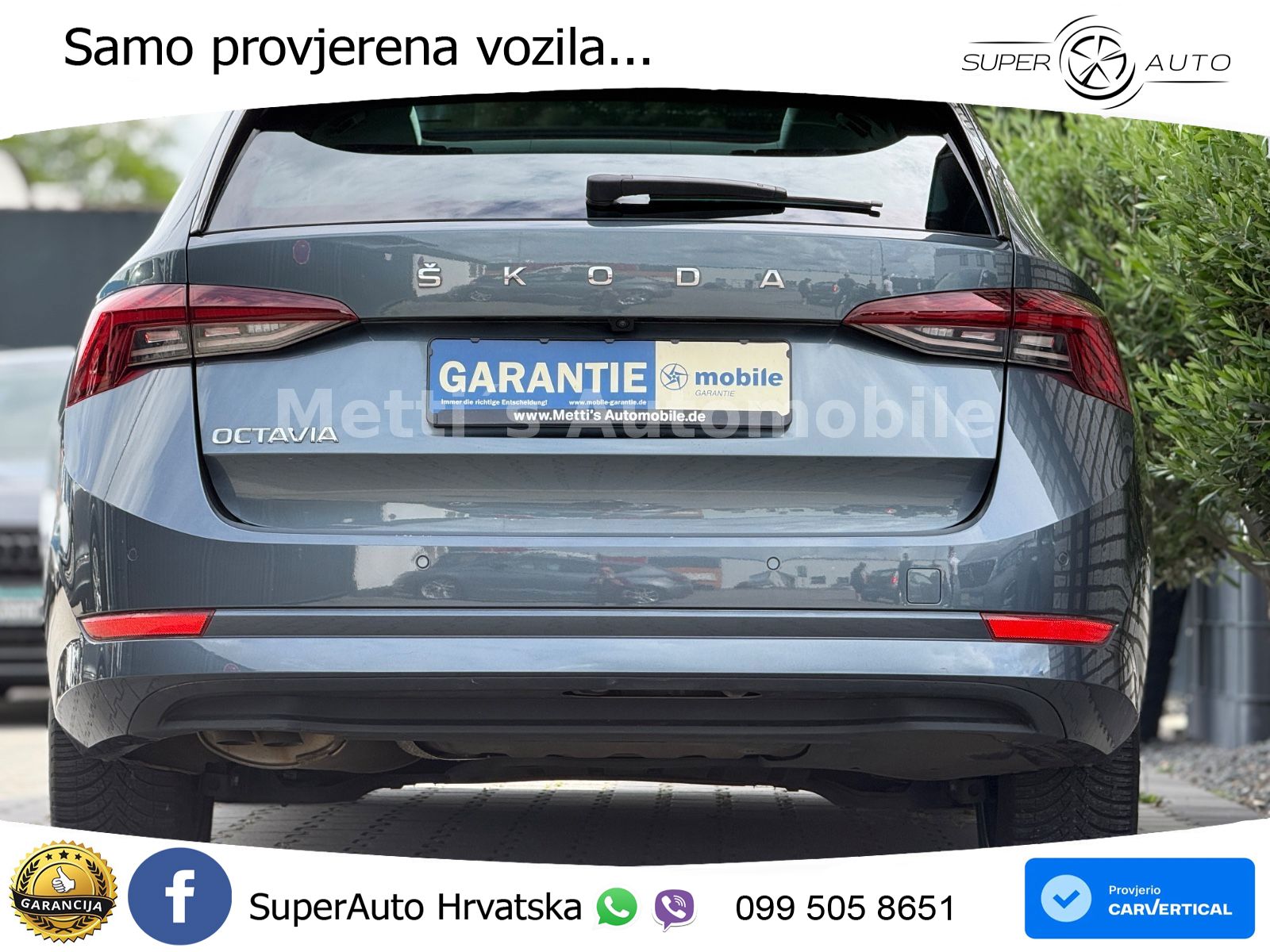 Škoda Octavia Combi 2.0 TDI (150 KS) DSG LED+GR SJED+ACC