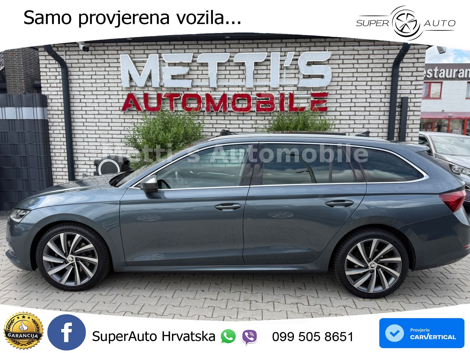 Škoda Octavia Combi 2.0 TDI (150 KS) DSG LED+GR SJED+ACC