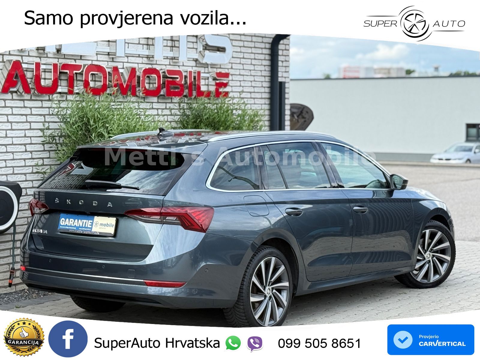Škoda Octavia Combi 2.0 TDI (150 KS) DSG LED+GR SJED+ACC