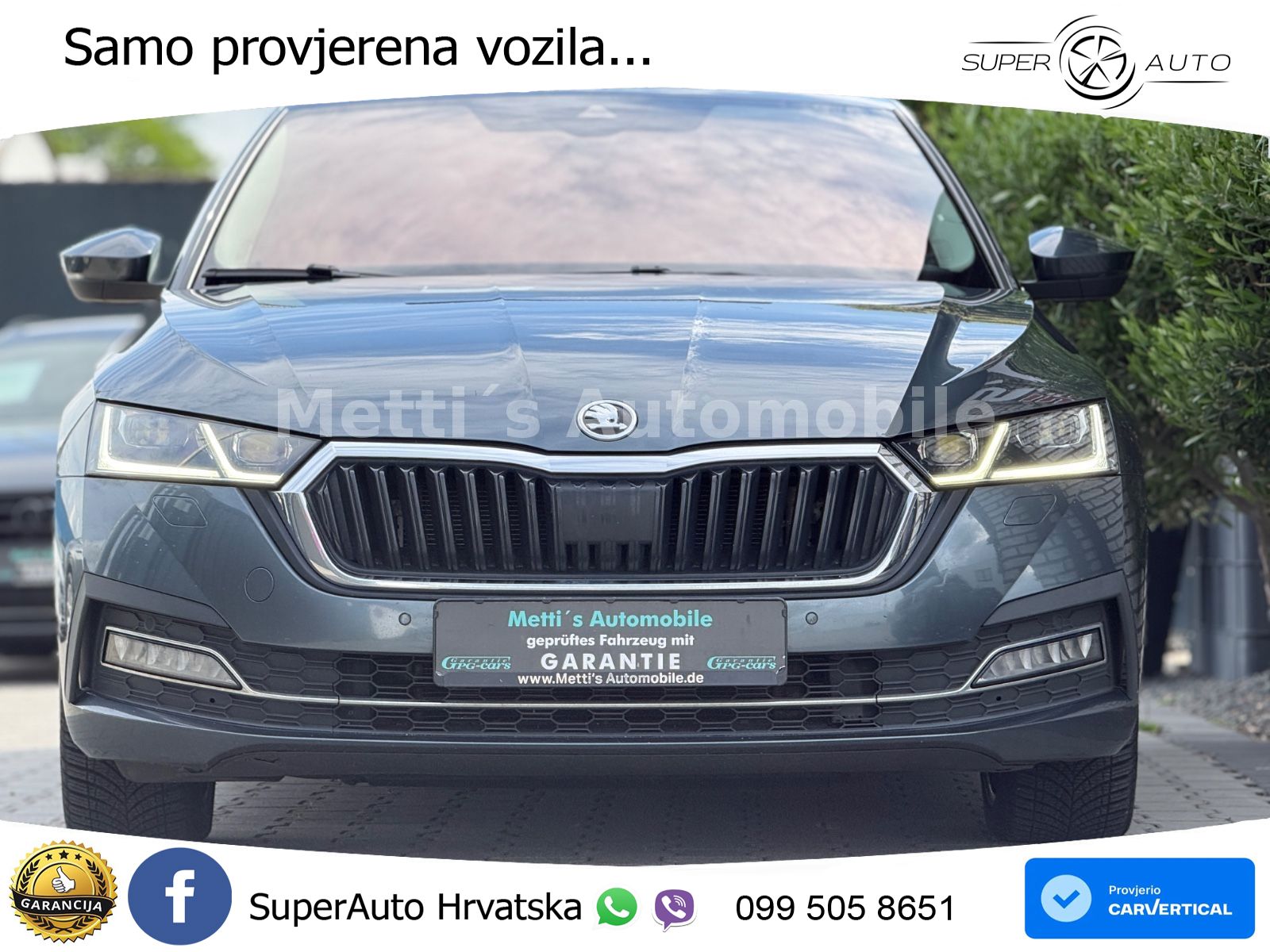 Škoda Octavia Combi 2.0 TDI (150 KS) DSG LED+GR SJED+ACC