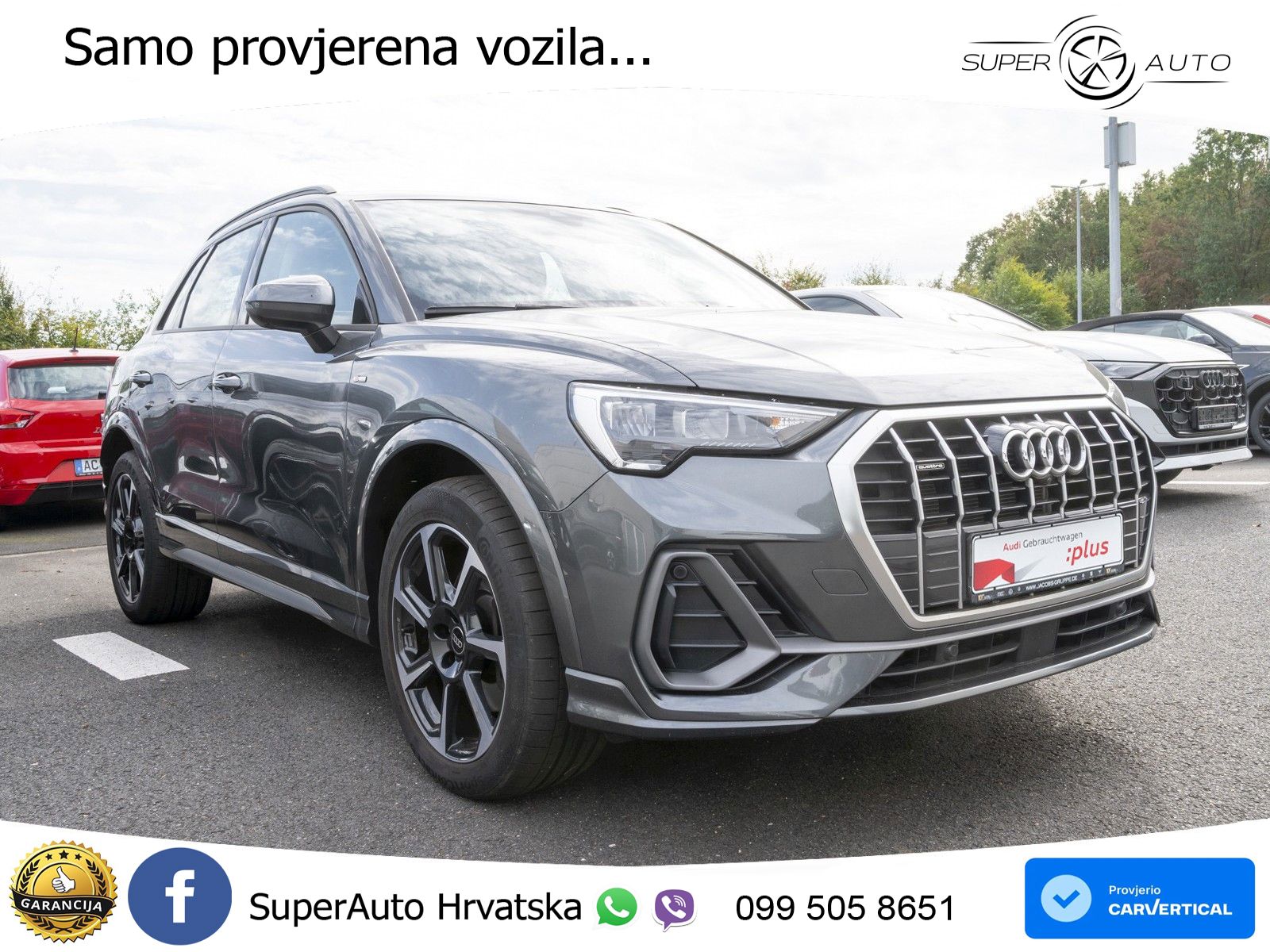 Audi Q3 40 TDI (200 KS) quattro S tronic S line LED+GR SJED+ACC