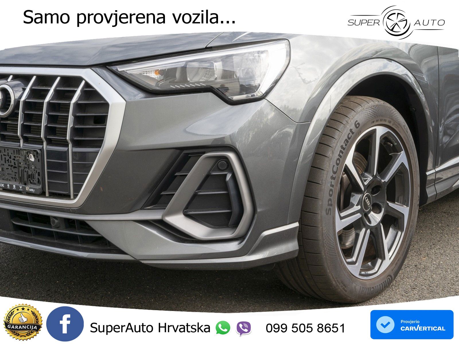 Audi Q3 40 TDI (200 KS) quattro S tronic S line LED+GR SJED+ACC