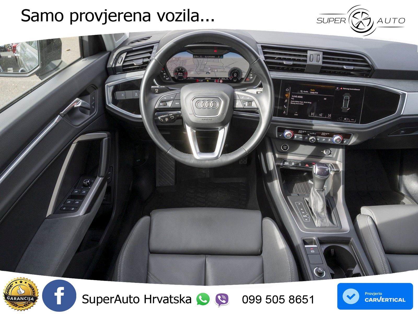 Audi Q3 40 TDI (200 KS) quattro S tronic S line LED+GR SJED+ACC
