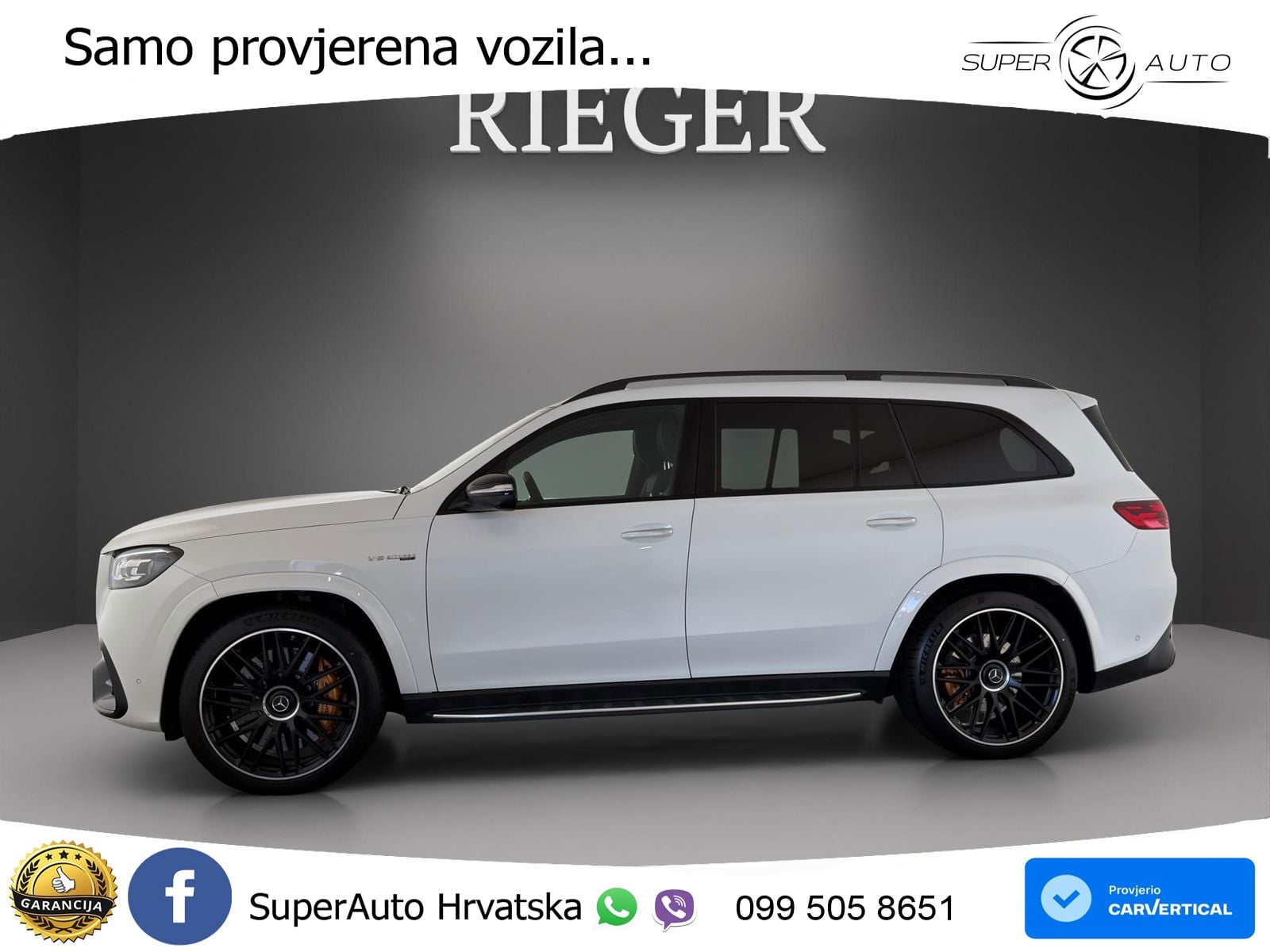 Mercedes-Benz GLS AMG GLS 63 V8 EQ Boost 4MATIC+ AMG SPEEDSHIFT TCT 9G ACC+HEAD+4xGR SJED+360+PANO