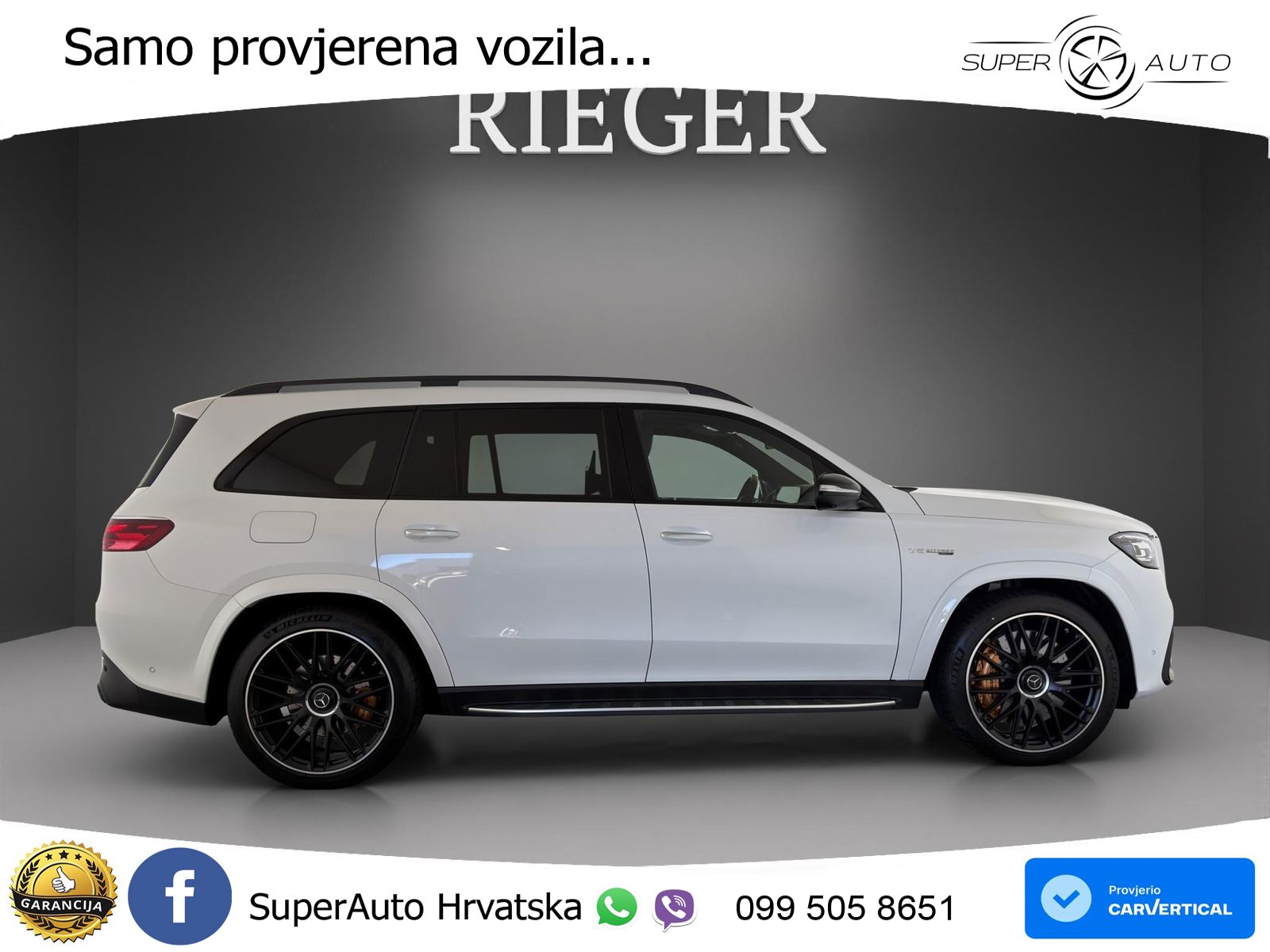 Mercedes-Benz GLS AMG GLS 63 V8 EQ Boost 4MATIC+ AMG SPEEDSHIFT TCT 9G ACC+HEAD+4xGR SJED+360+PANO