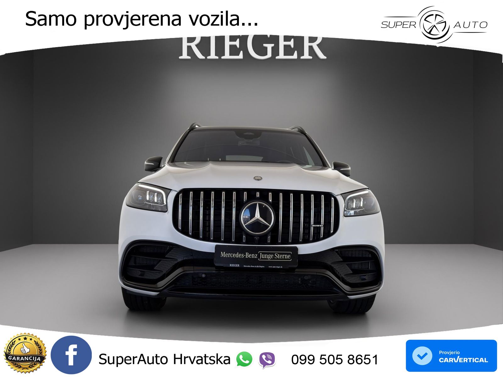 Mercedes-Benz GLS AMG GLS 63 V8 EQ Boost 4MATIC+ AMG SPEEDSHIFT TCT 9G ACC+HEAD+4xGR SJED+360+PANO