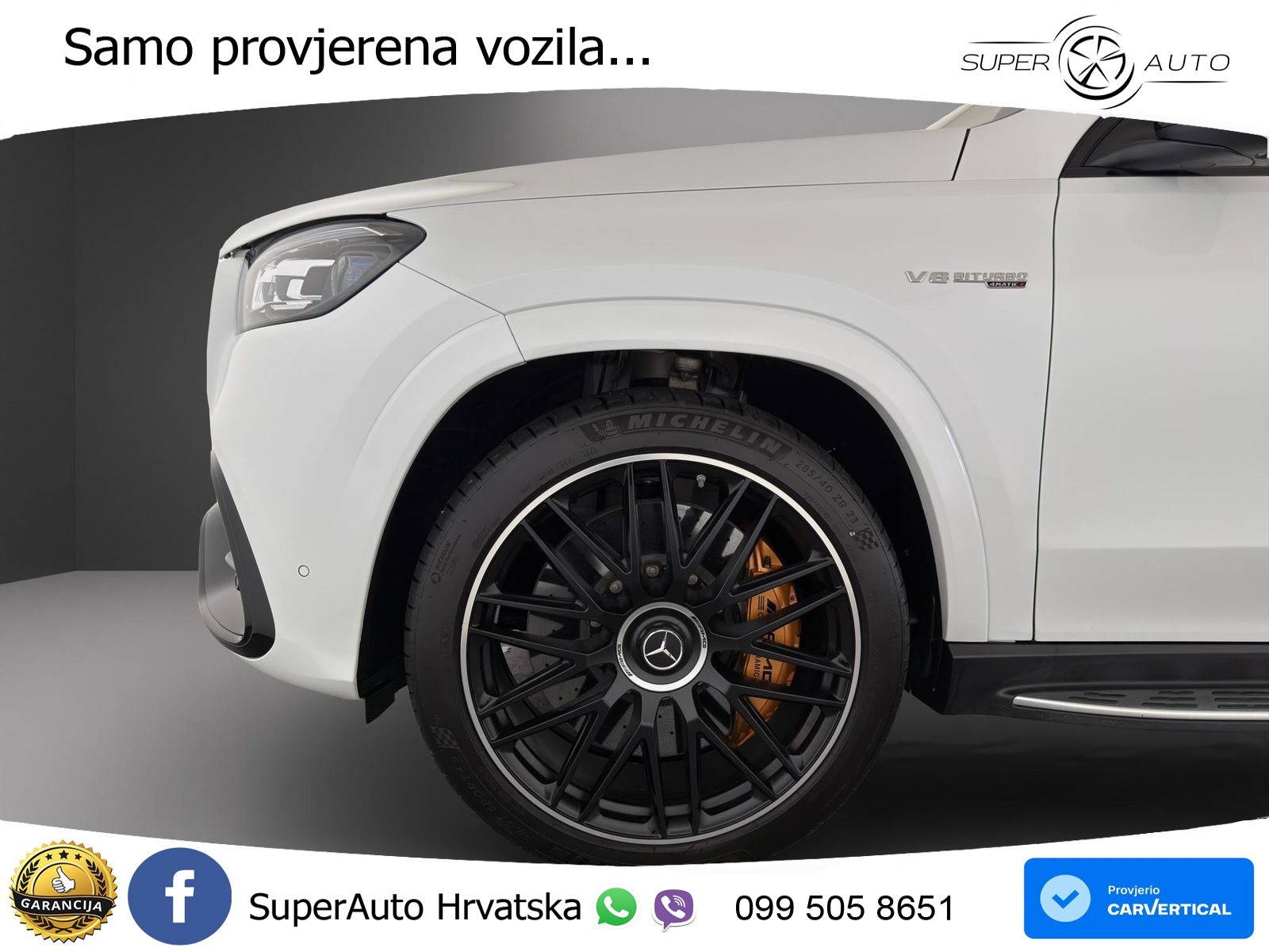 Mercedes-Benz GLS AMG GLS 63 V8 EQ Boost 4MATIC+ AMG SPEEDSHIFT TCT 9G ACC+HEAD+4xGR SJED+360+PANO
