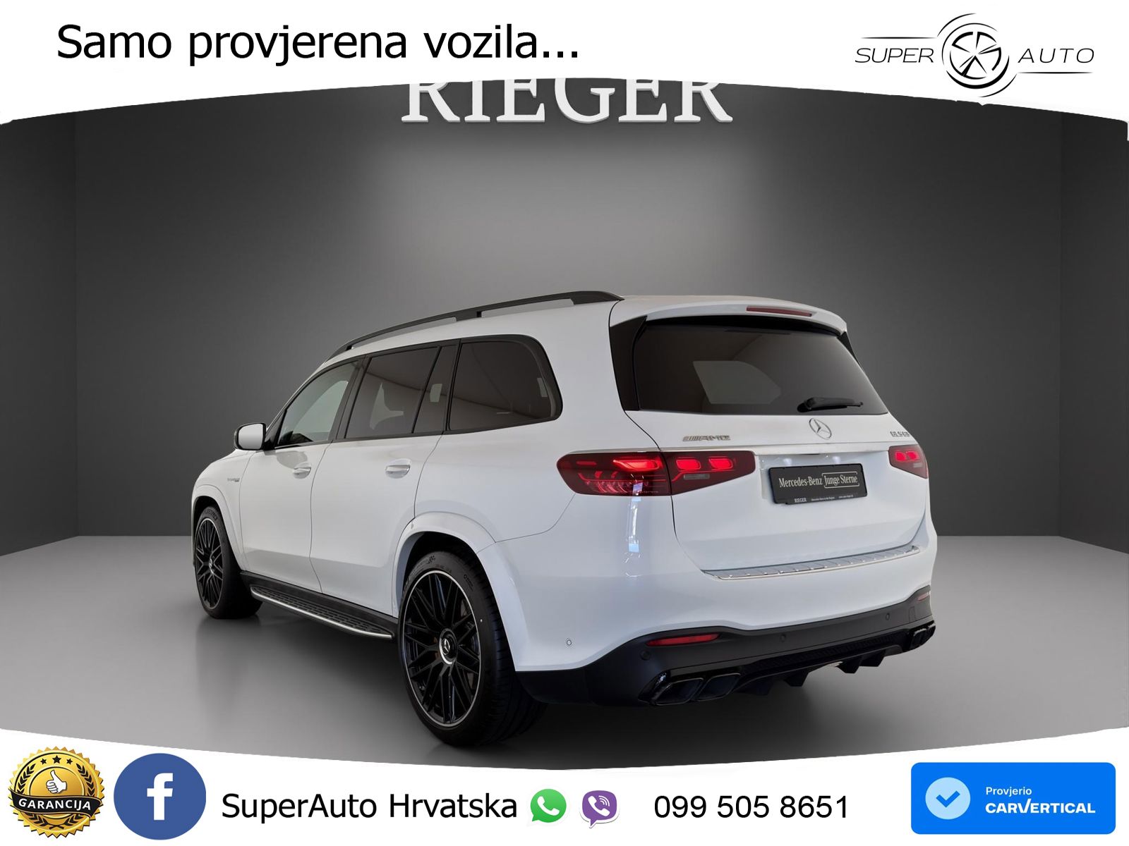 Mercedes-Benz GLS AMG GLS 63 V8 EQ Boost 4MATIC+ AMG SPEEDSHIFT TCT 9G ACC+HEAD+4xGR SJED+360+PANO
