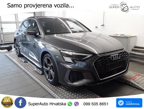 Audi A3 35 TDI (150 KS) S tronic S line MATRIX+GR SJED+KAM