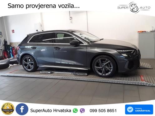 Audi A3 35 TDI (150 KS) S tronic S line MATRIX+GR SJED+KAM