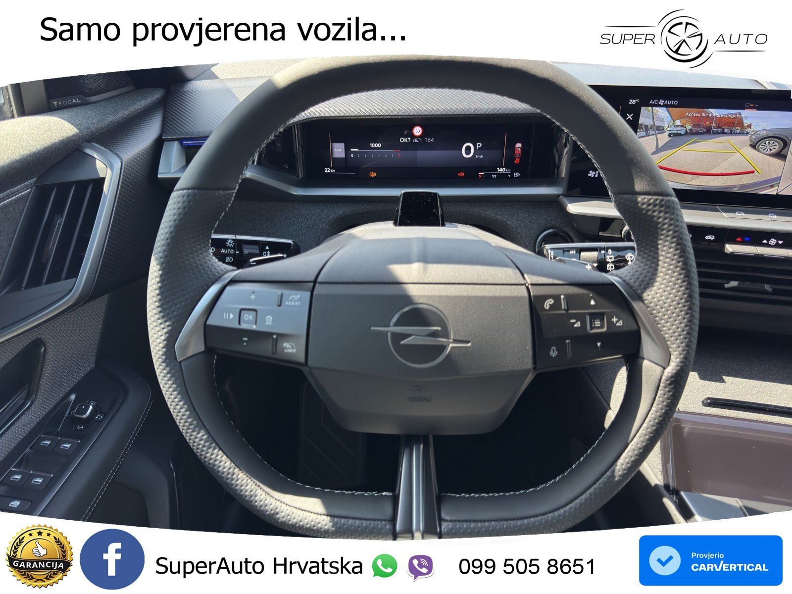 Opel Grandland 1.2 Turbo (145 KS) Hybrid eDCT Ultimate ACC+HEAD+GR SJED+360+PANO