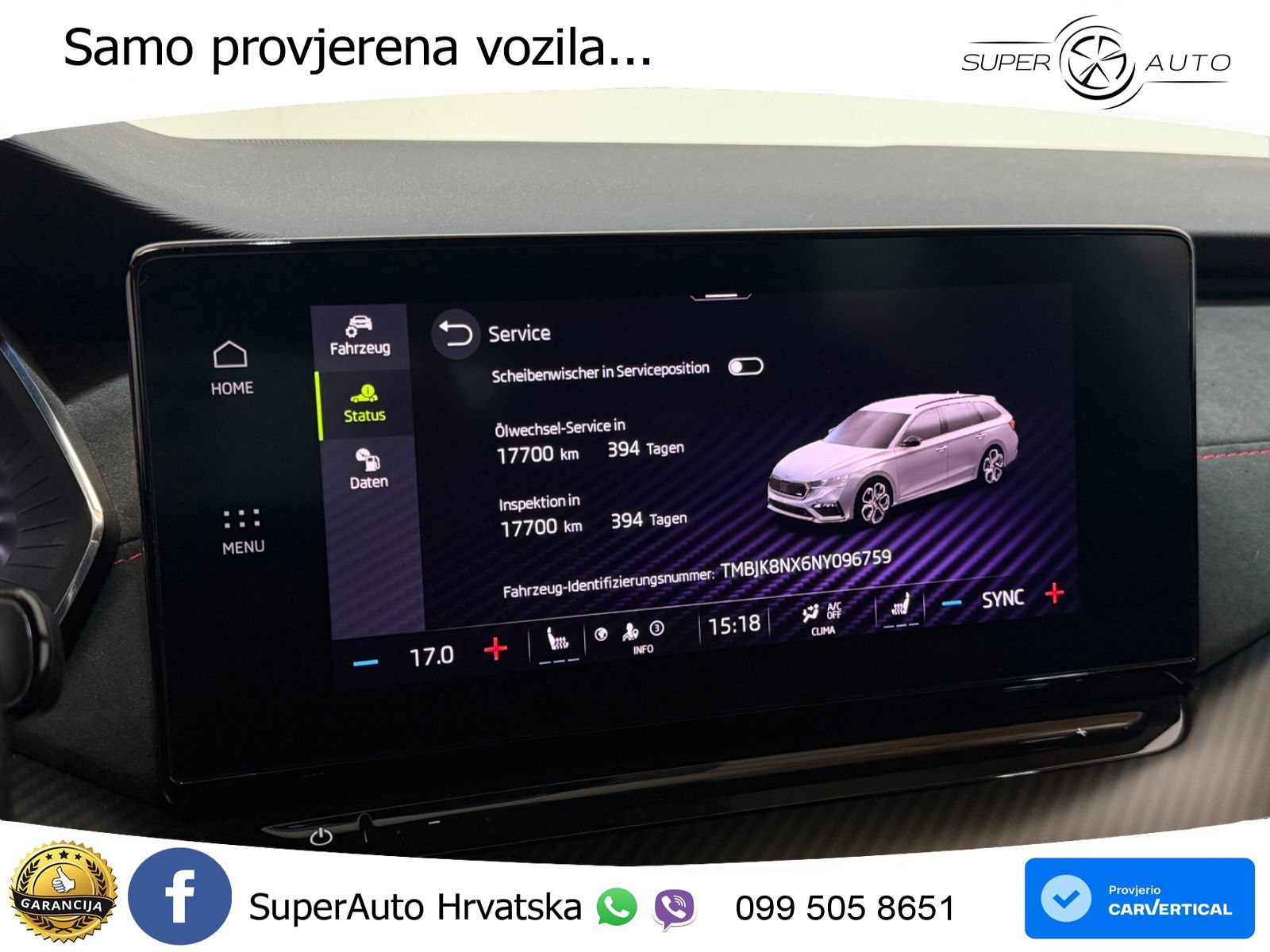 Škoda Octavia Combi RS 2.0 TDI (200 KS) DSG