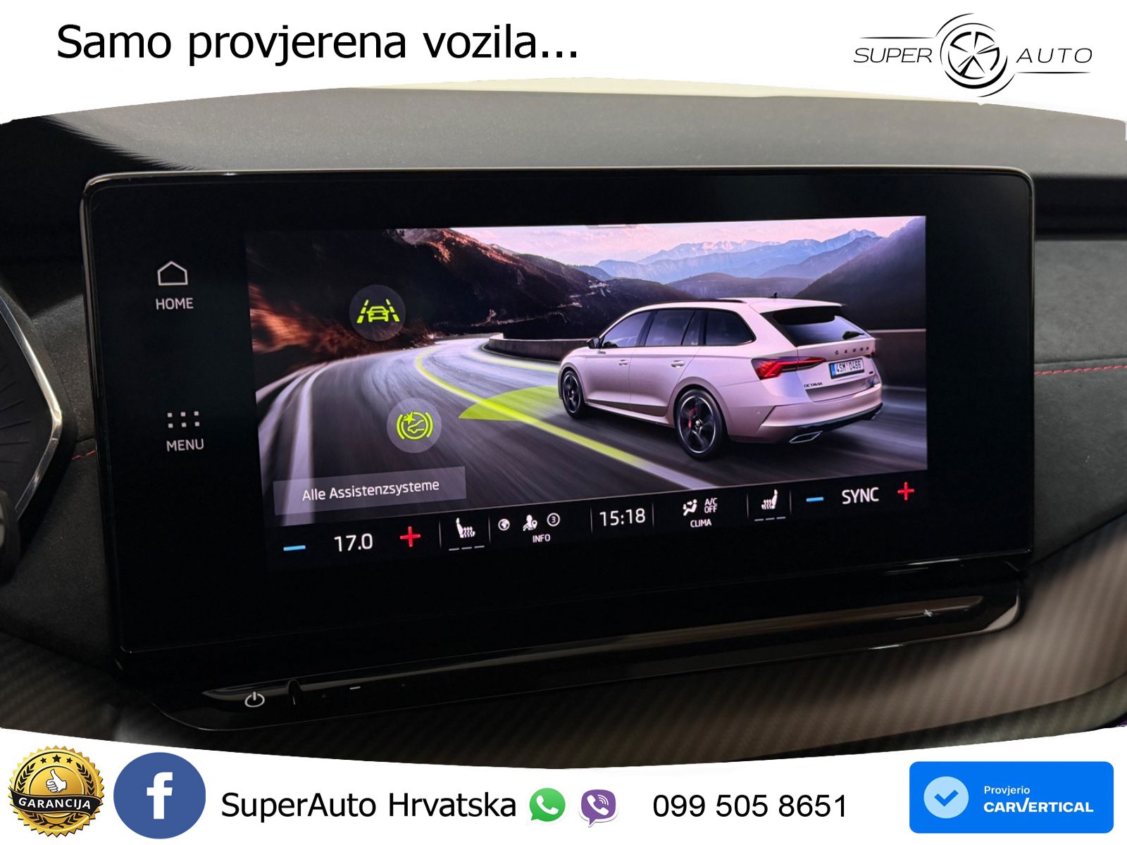 Škoda Octavia Combi RS 2.0 TDI (200 KS) DSG