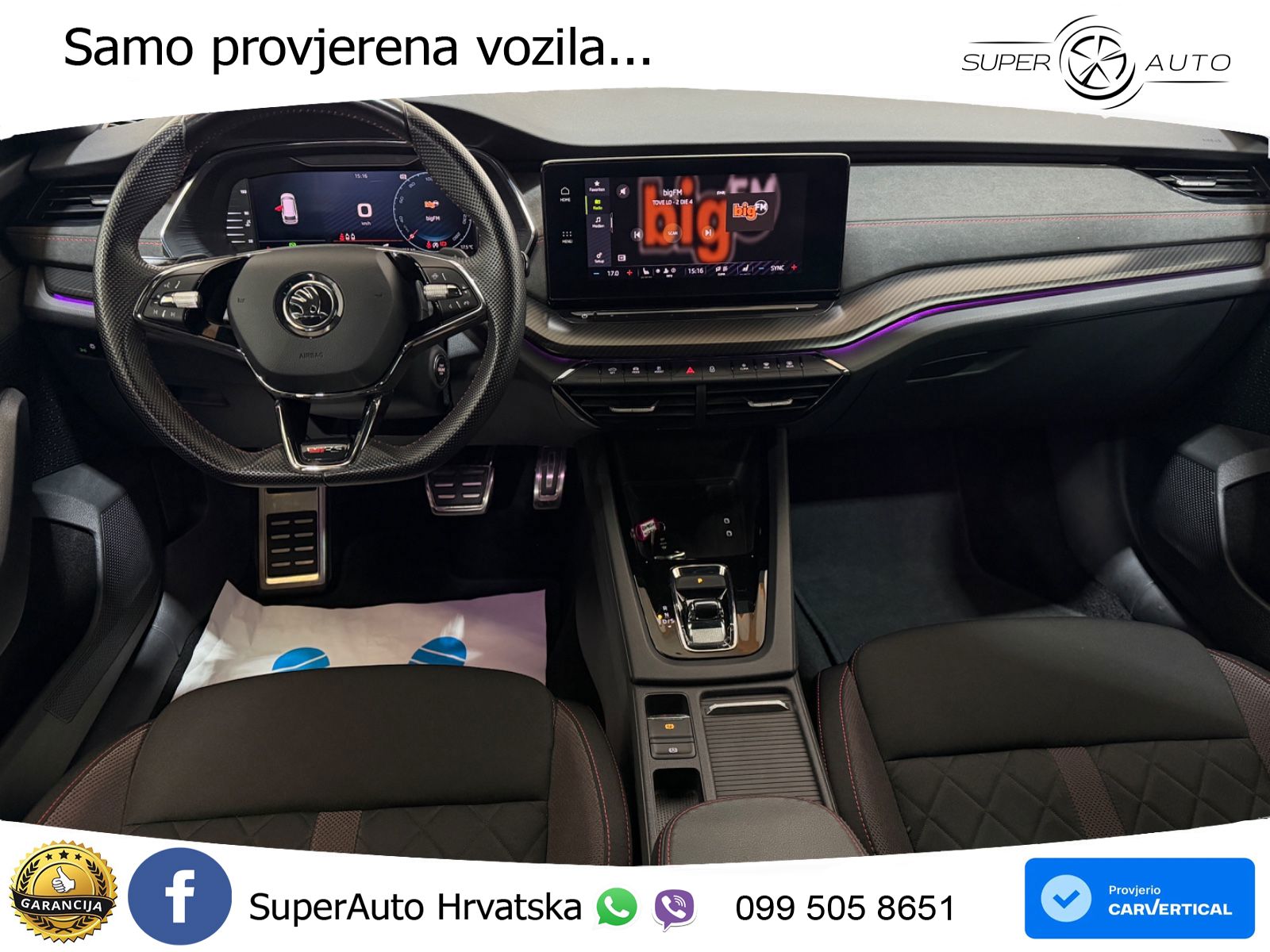 Škoda Octavia Combi RS 2.0 TDI (200 KS) DSG