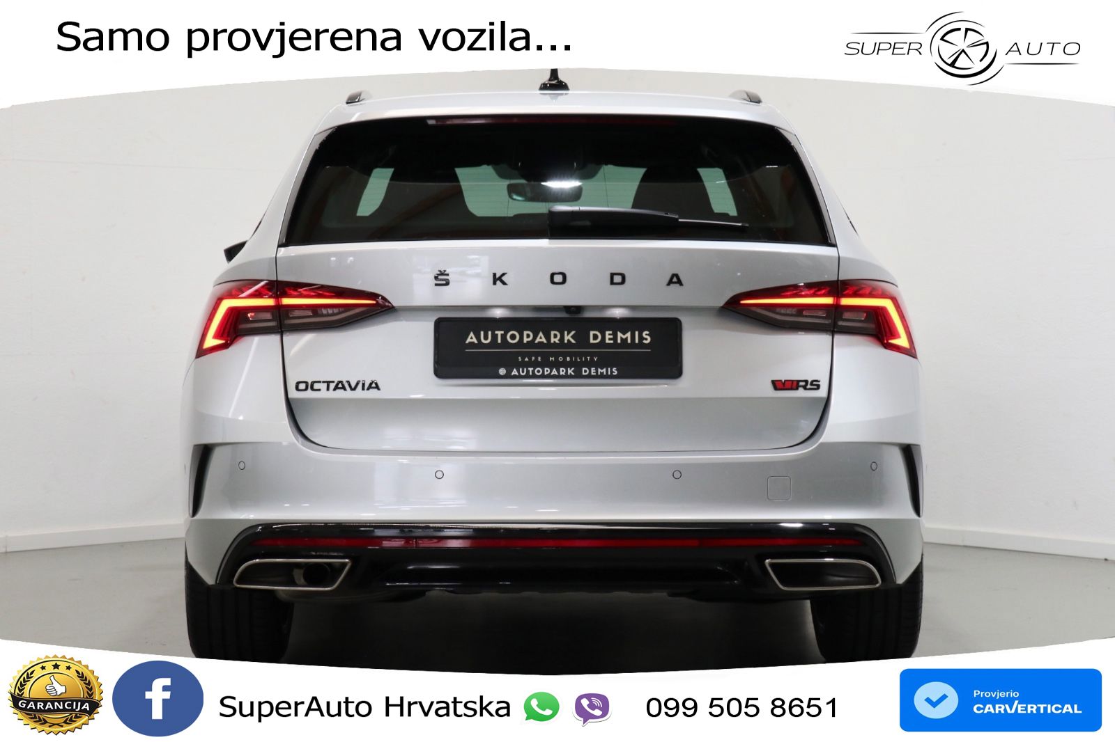 Škoda Octavia Combi RS 2.0 TDI (200 KS) DSG