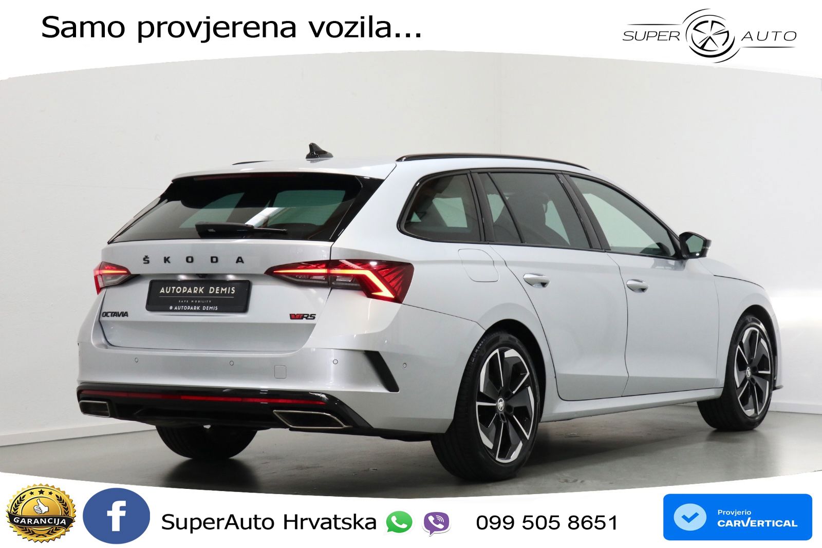 Škoda Octavia Combi RS 2.0 TDI (200 KS) DSG