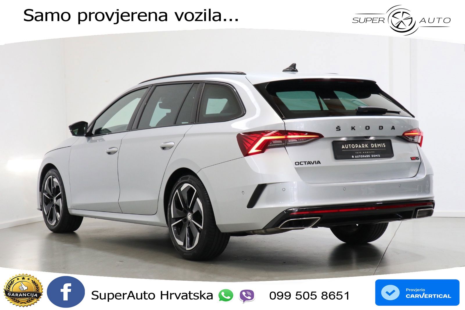 Škoda Octavia Combi RS 2.0 TDI (200 KS) DSG