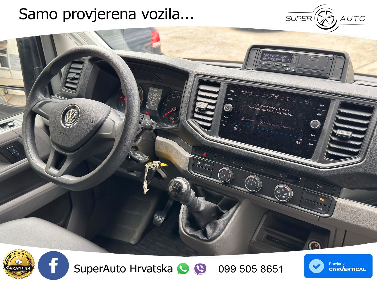 Volkswagen Crafter 35 L2H1 8FACH NAVI SHZ PDC TEMPO AHK 177 KS