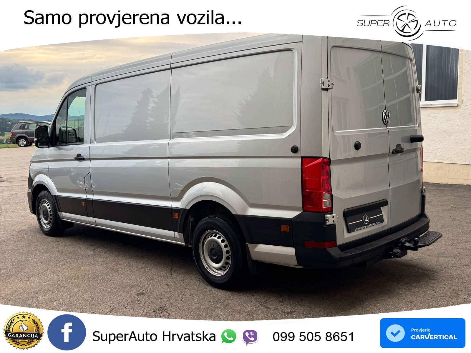 Volkswagen Crafter 35 L2H1 8FACH NAVI SHZ PDC TEMPO AHK 177 KS