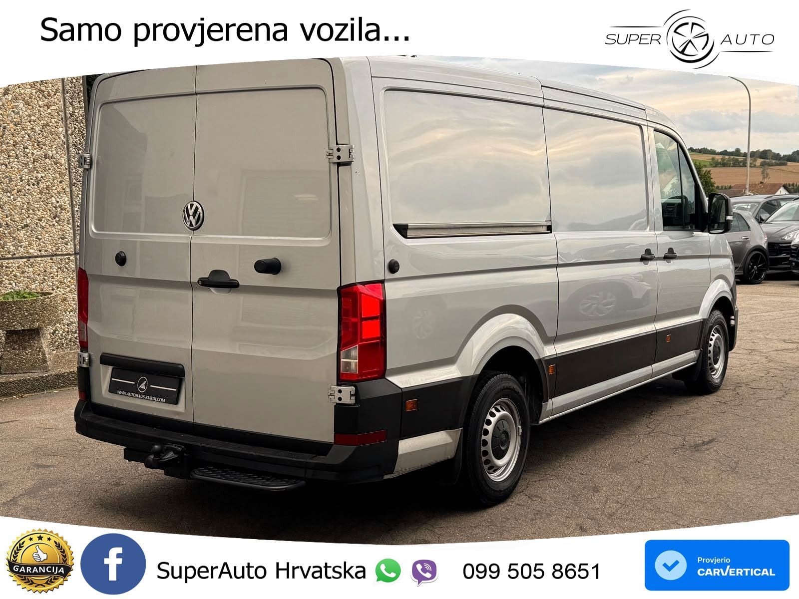 Volkswagen Crafter 35 L2H1 8FACH NAVI SHZ PDC TEMPO AHK 177 KS
