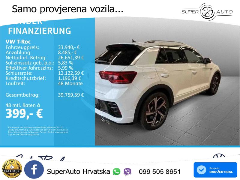 Volkswagen T-Roc R 2.0 TSI (300 KS) OPF 4M DSG LED+GR SJED+ACC