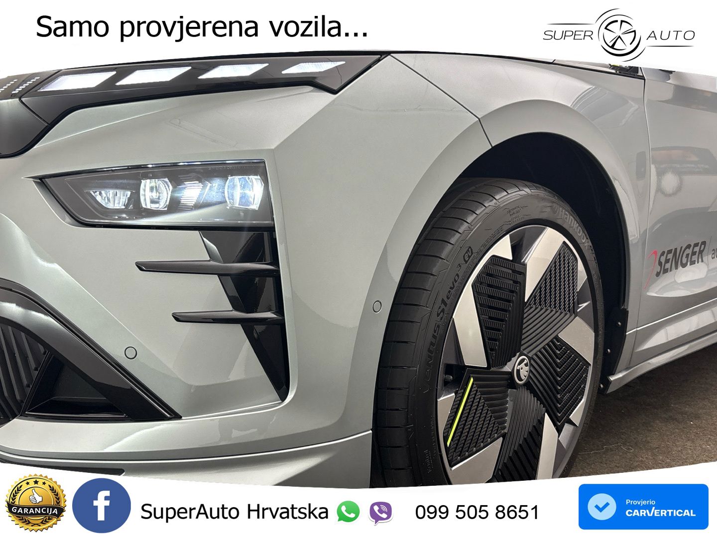 Škoda Enyaq iV RS 82 kWh (340 KS) AWD LED+GR SJED+ACC