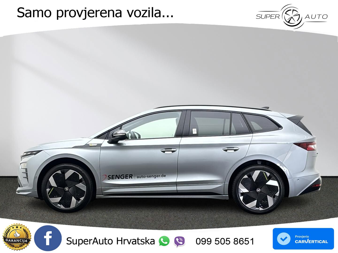 Škoda Enyaq iV RS 82 kWh (340 KS) AWD LED+GR SJED+ACC
