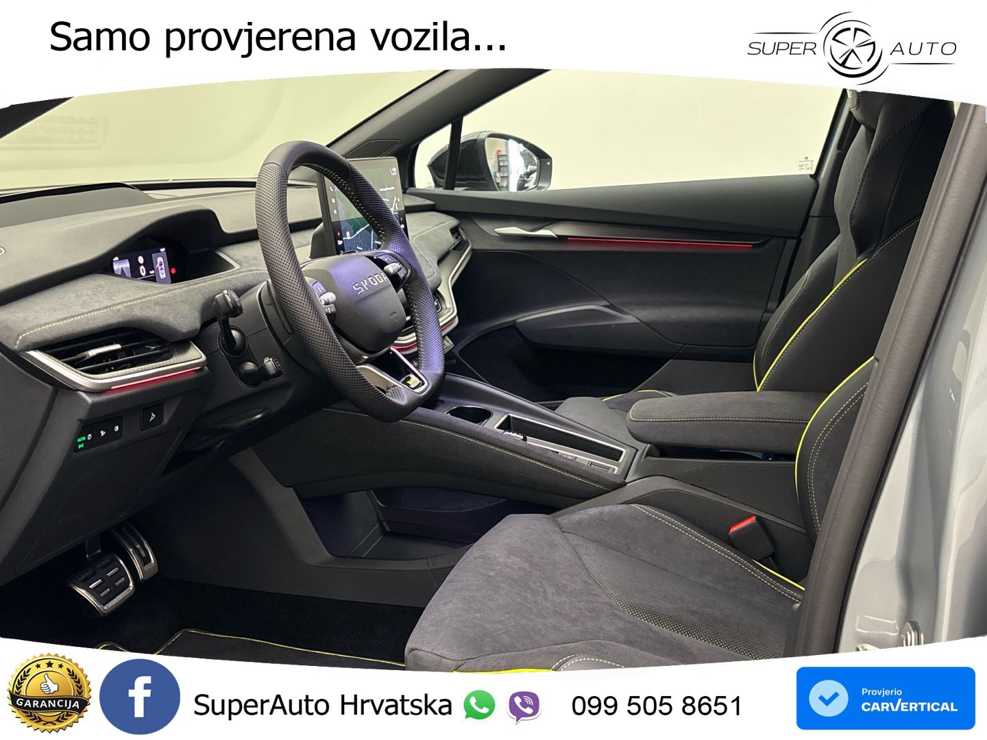 Škoda Enyaq iV RS 82 kWh (340 KS) AWD LED+GR SJED+ACC