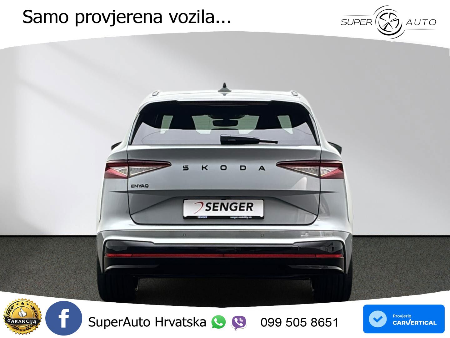 Škoda Enyaq iV RS 82 kWh (340 KS) AWD LED+GR SJED+ACC