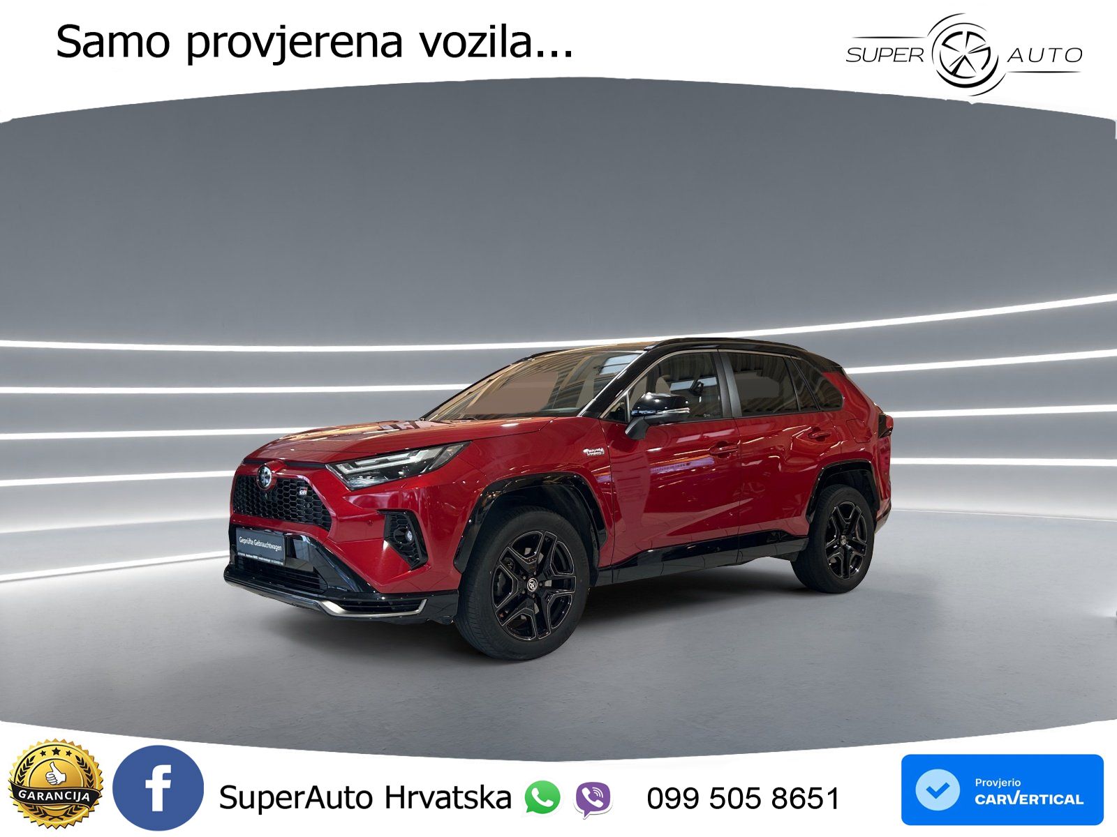 Toyota RAV4 2.5 (306 KS) Hybrid AWD-i eCVT GR Sport LED+GR SJED+ACC