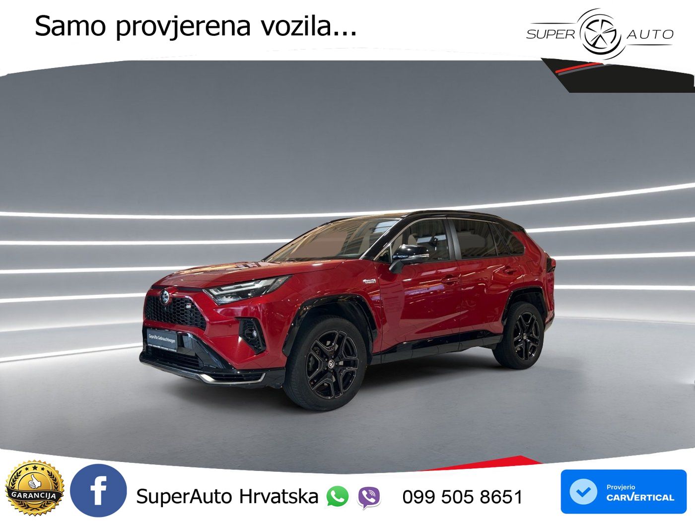 Toyota RAV4 2.5 (306 KS) Hybrid AWD-i eCVT GR Sport LED+GR SJED+ACC