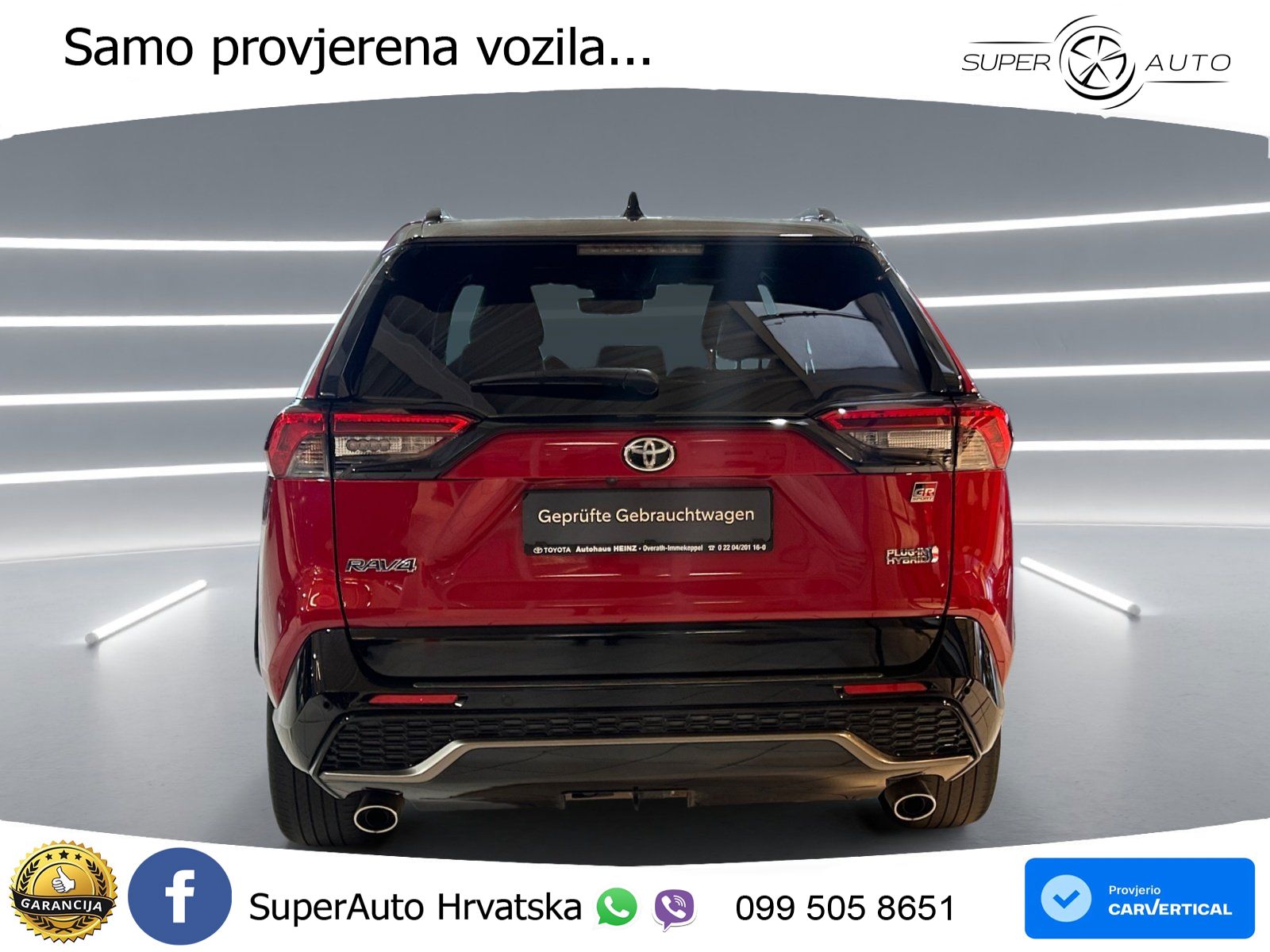 Toyota RAV4 2.5 (306 KS) Hybrid AWD-i eCVT GR Sport LED+GR SJED+ACC