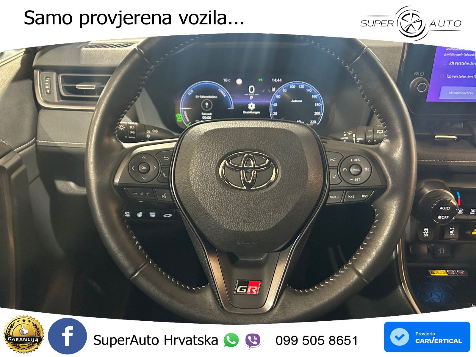 Toyota RAV4 2.5 (306 KS) Hybrid AWD-i eCVT GR Sport LED+GR SJED+ACC