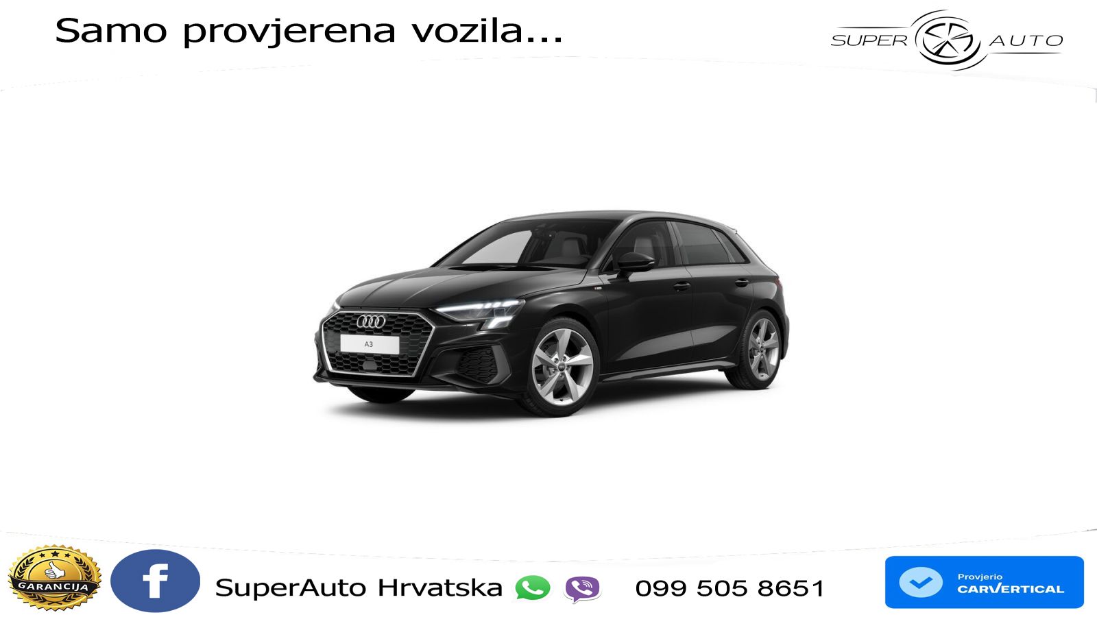 Audi A3 35 TFSI (150 KS) S tronic S line LED+GR SJED+ACC