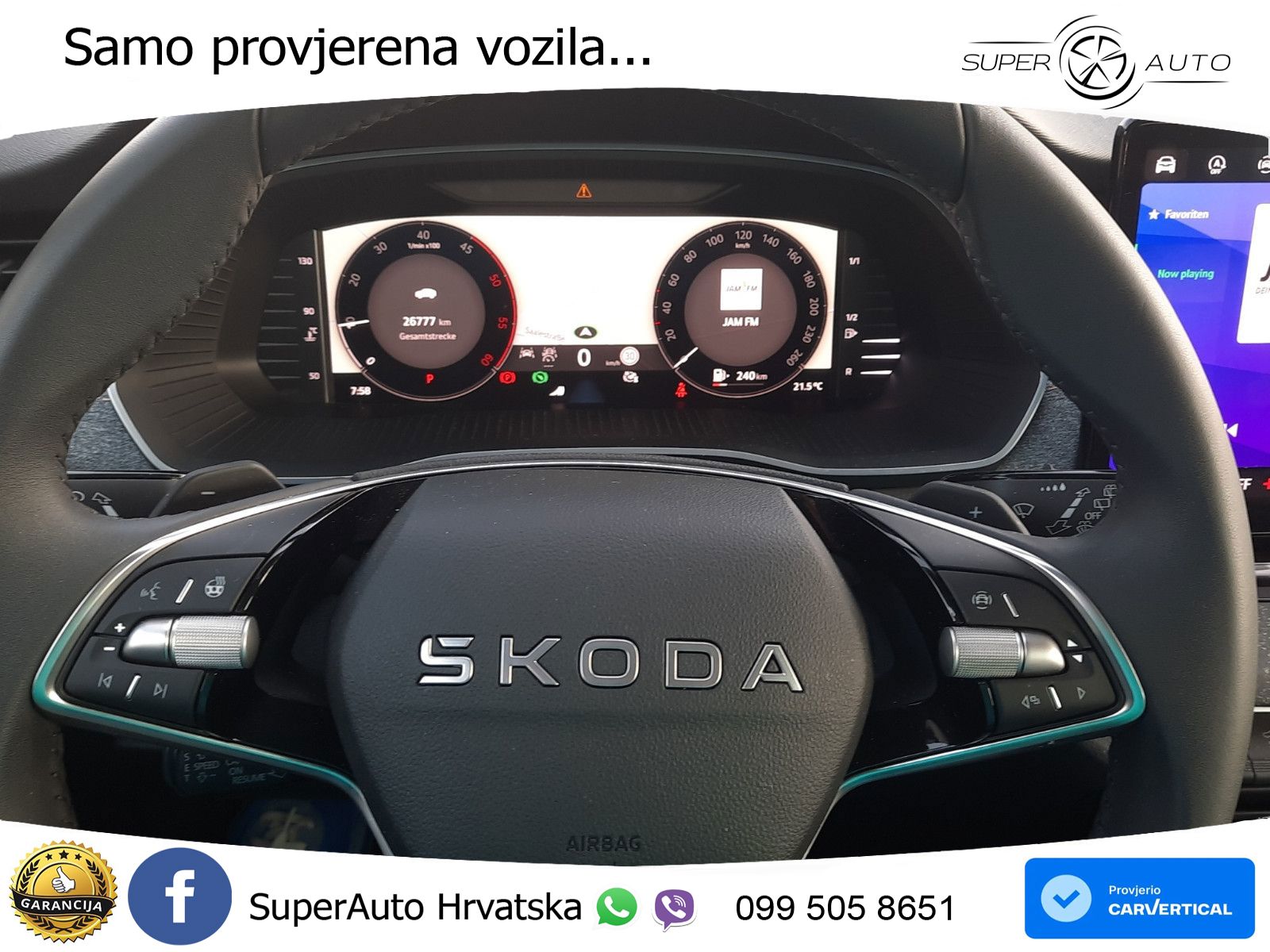 Škoda Octavia Combi 2.0 TDI (150 KS) DSG LED+GR SJED+ACC